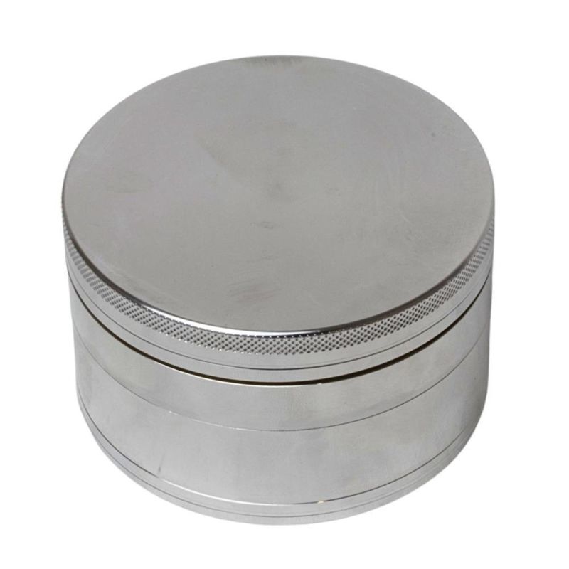 Aluminium Grinder 40 mm 4-teilig - Mit Sieb & Fach